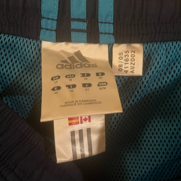 Adidas Women's Blue and Black Track Jacket - Picture 8 of 8